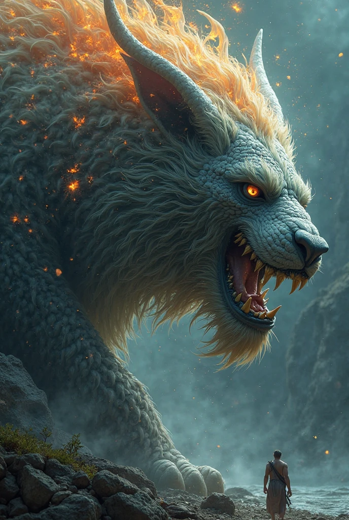 (highest quality,4K,8k,High resolution,masterpiece:1.2), Super detailed, (Realistic,photoRealistic,photo-Realistic:1.37), white creature, Otherworldly, Lovecraft, Chitinous Skin, Bioluminescence Pattern, Dark color palette, Spooky lighting.(Browsing Caution:1.4), white, pink, orange, Very long and sharp red claws, Big Claws, Her body is bioluminescent. Moisturized Skin, (Extremely detailed and intricate skin patterns:1.2), (Translucent chitinous exoskeleton:1.3), (Very small waist:1.4), (Destroyed Anatomy:1.5), Violent, erotic,fox.whitefox,Nine tailed fox:18,fox monster,
