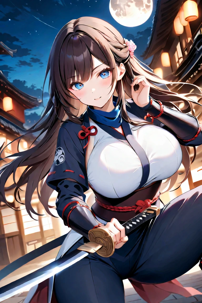 Woman with a katana