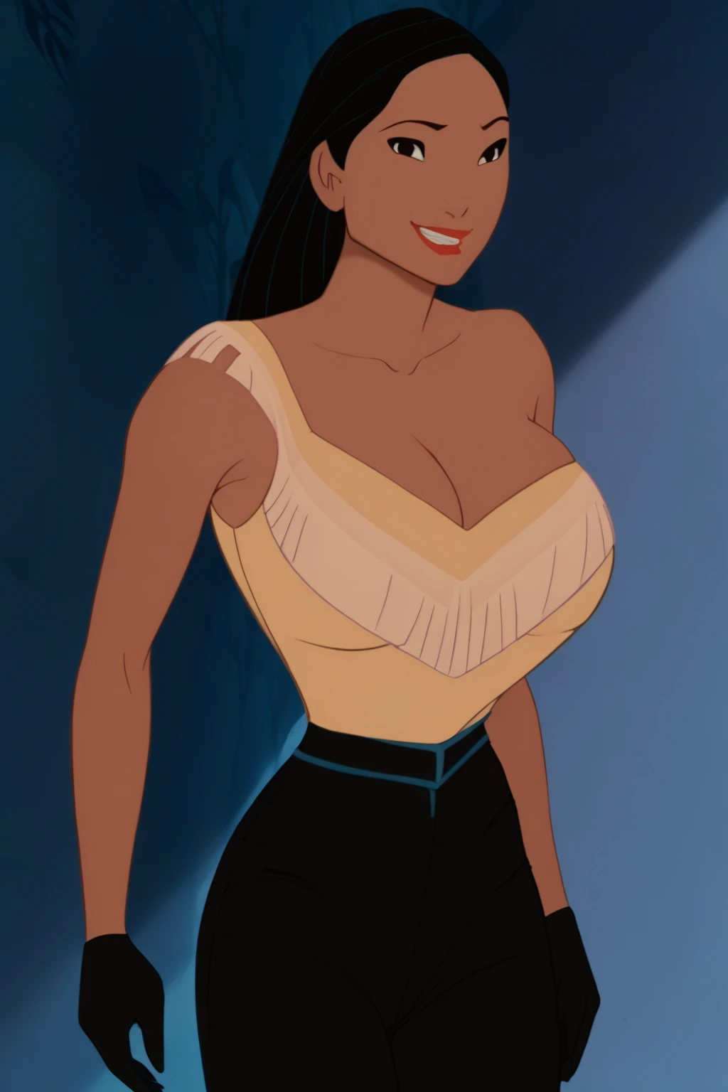 best qualityer, work of art, they originalized us, bandicoot ears, maid dress, large breasted, love hotel, ssmile, Dog Collar, both hands squeezing the left breast,  