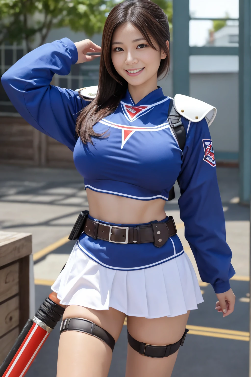 1girl in, sayla mass, Elegant, masutepiece, Convoluted, Army pink uniform dress with a super miniskirt so short you can almost see your pants....、Pure white panties、Please squat down and show me your white panties....、Super miniskirt You can see the pants in the miniskirt、White panty、Realistic, Best Quality, absurderes, high face detail, Perfect eyes, 18 years old, Cowboy Shot, realization、, Vibrant colors, Pink Uniform, Skirt、Photography、Gravure photography style、Real Images、Top image quality、1girl in, sayla mass, Elegant,Spread Leg,Show white panties, masutepiece, Convoluted,Ultra mini skirt、White panty、 Realistic, Best Quality, absurderes, high face detail, Perfect eyes, 18 years old, Cowboy Shot, , Vibrant colors, White uniform, Skirt