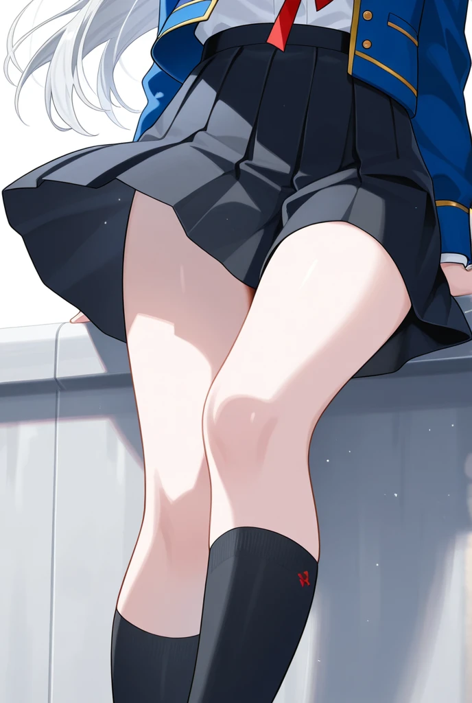 1 girl feet up,feet posing,low view, Low angle, nagatoro, high soles, detailed legs towering over you, low perspective, detailed foot pov, detailed legs looming over you, feet art, [ 4 K digital art ]!!, very low angle