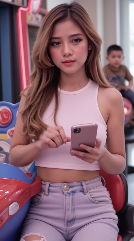 blond woman in pink shirt taking selfie in bedroom with bed, anna nikonova aka newmilky, betty cooper, cute seductive smile, amouranth, young and cute girl, on the bed, posing in a bedroom, alexa grace, better known as amouranth, katelynn mini cute style, she has a cute face, yelena belova