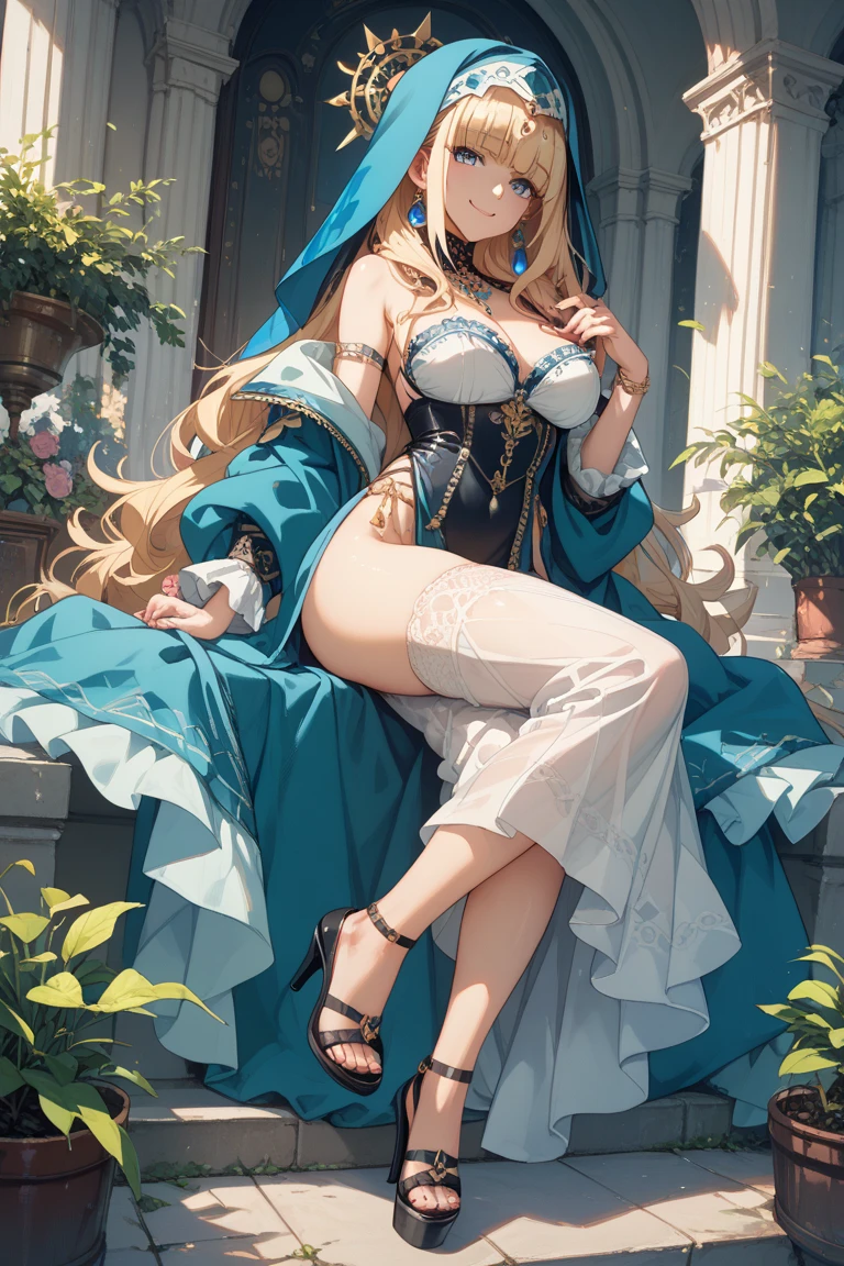 masterpiece, highest quality, 1 woman, mom, tall, white hair, red eyes, mature, gorgeous, solo, long hair, cleavage, groin, long legs, wet with water, silk dressing gown, bed, bedroom background, rigorous body structure, good-looking fingers, lying down, o