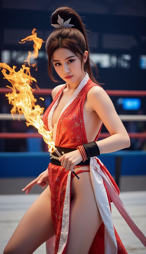 Gogeta,using Jin Mo-ri's renewed Taekwondo fighting stance,illustration,ultra-detailed,highres,realistic:1.37,[HDR],[UHD],[studio lighting],[physically-based rendering],[extreme detail description],[professional],vivid colors,sharp focus,bokeh,portraits,horror,anime,sci-fi,photography,concept artists,[colorful and vibrant tones],[dynamic lighting]