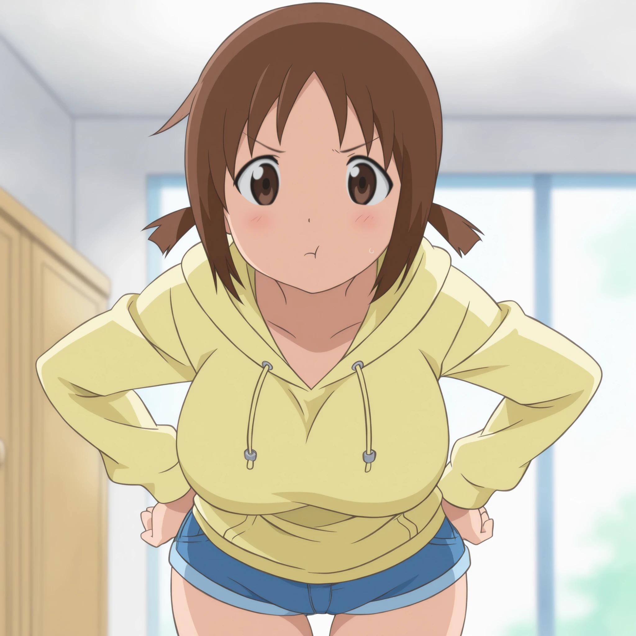(masterpiece, highest quality:1.2)、Ahegao Double Peace、Sexy Swimwear、Embarrassed、Excessive armpit sweating、 Completely naked、smile、Embarrassed、Big Breasts、Pussy、Pee、Breast milk、Being chubby、Pichi Pichi School Swimsuit、horny masturbation、Steam from the body、Spread your legs、Large areola、Your body is wet、The nipples are erect、Spread your crotch with your fingers、My whole body is shaking
