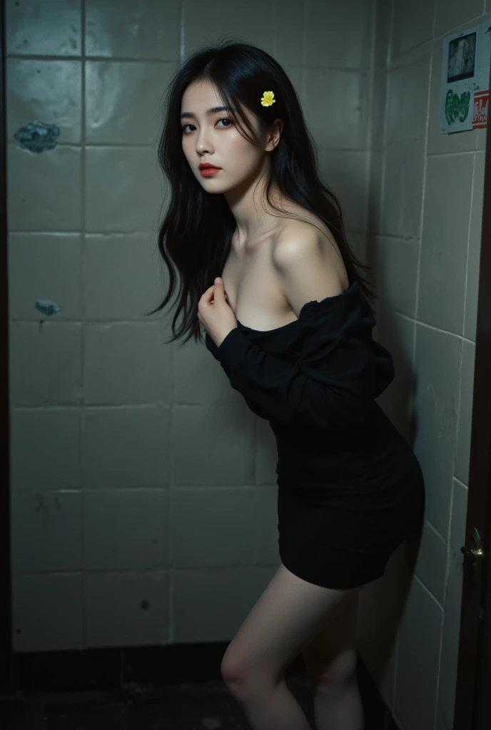 1girl, cute, solo, beauty eyes, hair between eyes, shiny skin, long hair, beautiful breasts,(small breast: 1.1),
off-shoulder dress, cat ears, colored tips, JK, black knee socks, full body, kneeling on bed,
front shot, bright light, cityscape, night, rain, wet, professional lighting, photon mapping, radiosity, physically-based rendering,
girls' frontline, (nsfw: 1.4), (8k, RAW photo, best quality, masterpiece:1.2), (realistic, photo-realistic:1.37), hyper detail,