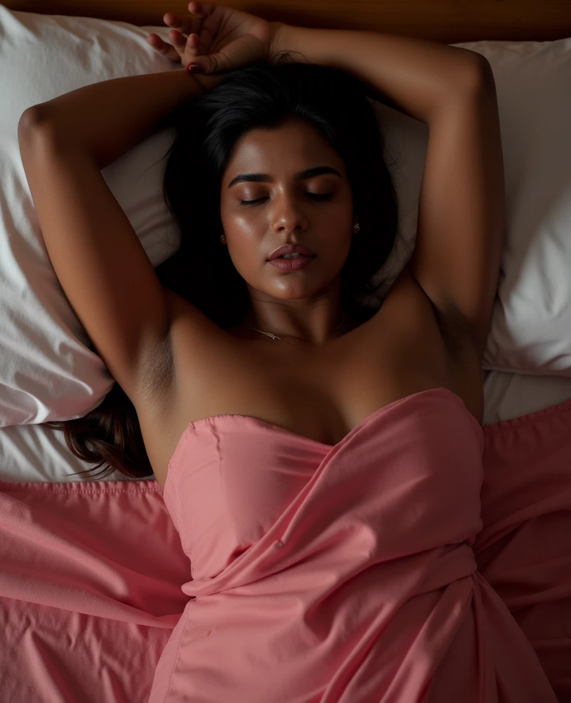 A charming watercolor painting of a mallu, 37-year-old woman lying down legs up. High clarity, volumetric lighting, real watercolor painting, beautiful aesthetic, after sex, Dirty, nighttime, full moon, on, front, pubic hair, hard long nipples, nipple, huge , pussy and anus cum dripping, poster, painting, black hair, heavy breathing, illustration, cinematic, Color Field painting, Conceptual art, depth of field, UHD, retina, masterpiece, textured skin, high details, award winning, highres, best quality, high quality