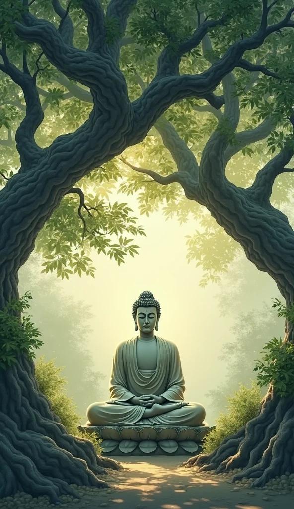 Gautam budha original peace  wallpaper 
Peaceful under the tree