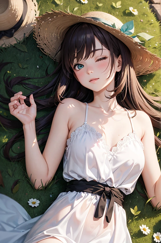 (extremely detailed CG unity 8k wallpaper), (masterpiece), (best quality), (ultra-detailed), (best illustration), (best shadow), (absurdres),
BREAK
girl, sweat, steam, medium breast, nsfw, shy, looking at viewer, light smile,