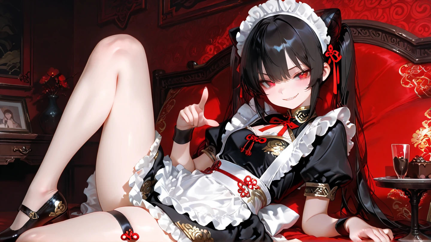 garota de anime com uma roupa preta e branca e uma roupa preta e branca, 2b, 2b, Magia de elenco de bruxa de anime glamour, a sexy maid in a magical forest, do videogame azur lane, anime cel shaded, cell shaded adult animation, das meninas da linha de frente, Estilo Azur Lane, kantai collection style, Anime Maids montando tanques antigos