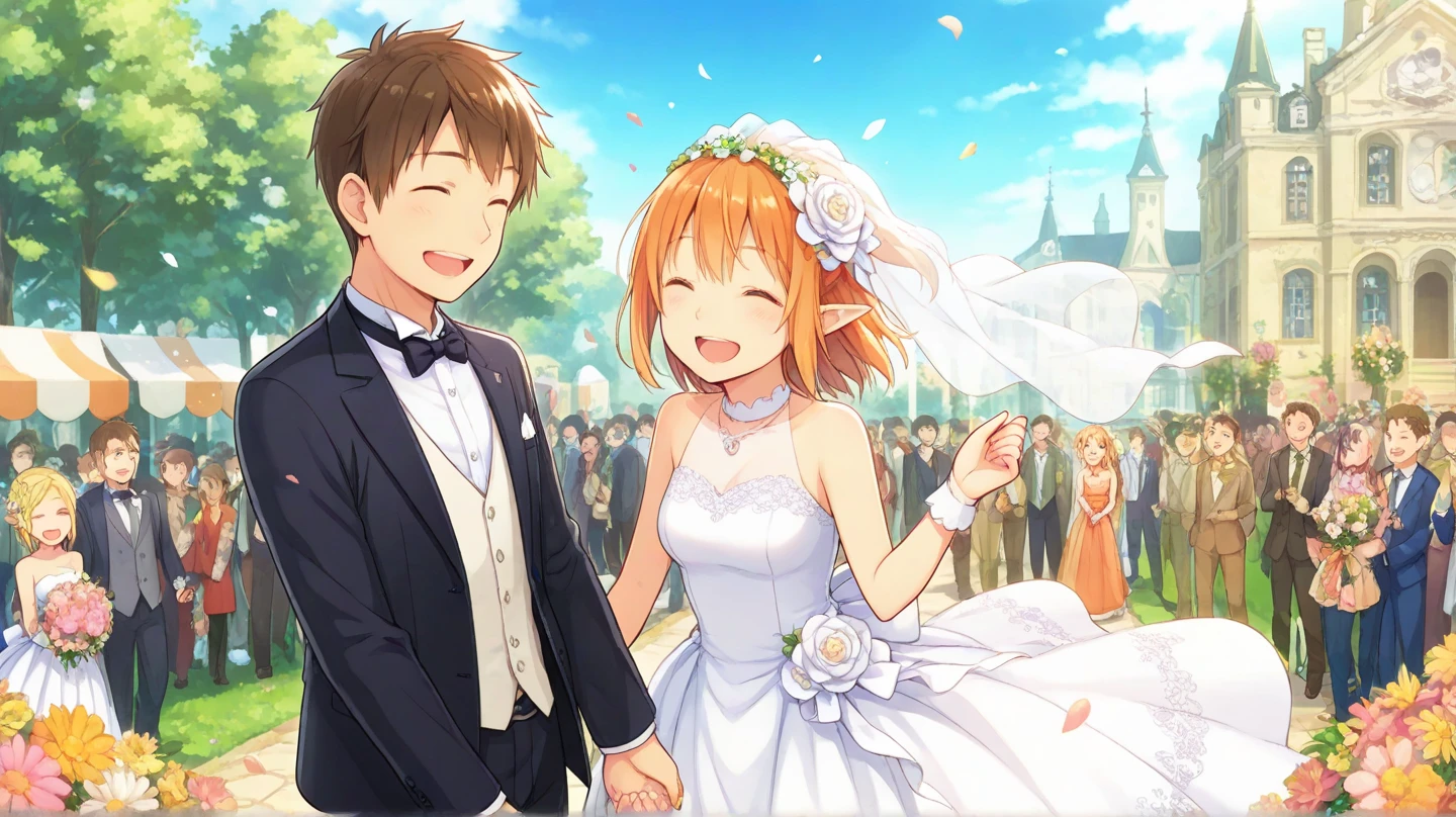 Anya anime30 year old make a Daniel aanya's boyfriend where a wedding dress change the background where is the Daniel aanya short hair make a 2 years later unnis are so happy but why happy remove the wedding dress and Anya cooking Daniel helping his