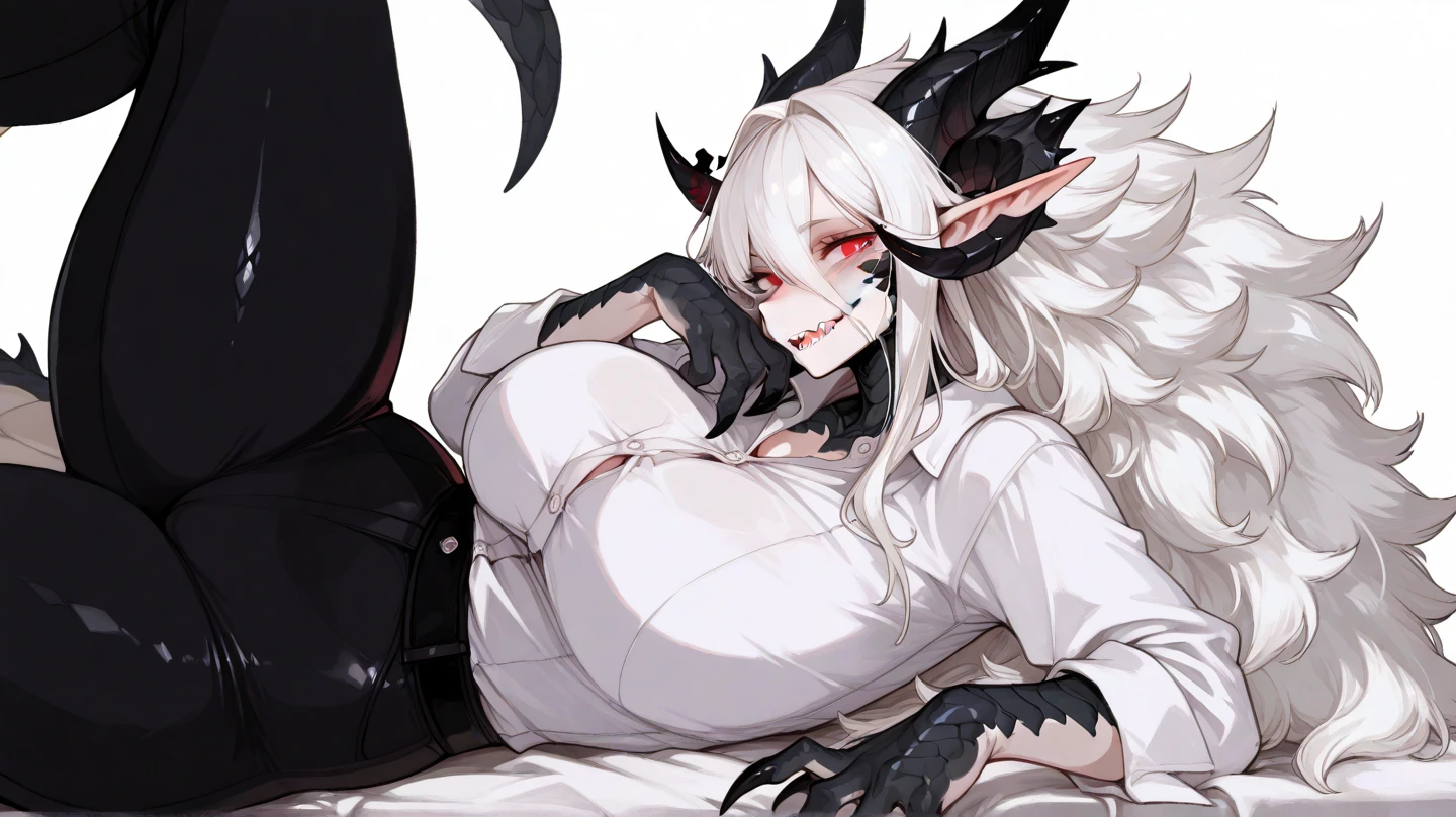 only 1 girl,beautiful, masterpiece, best quality, extremely detailed face, perfect lighting, 1girl,lying on bed,lying solo, 1boy, ass, top-down bottom-up,malina,official artstyle with cel shading and official art,cum in mouth,cum on face,PaizuriFellatio,cum on breasts,oral,penis,fellatio,pov,angry expression,disgusted expression,tears,single illustration,constricted pupils