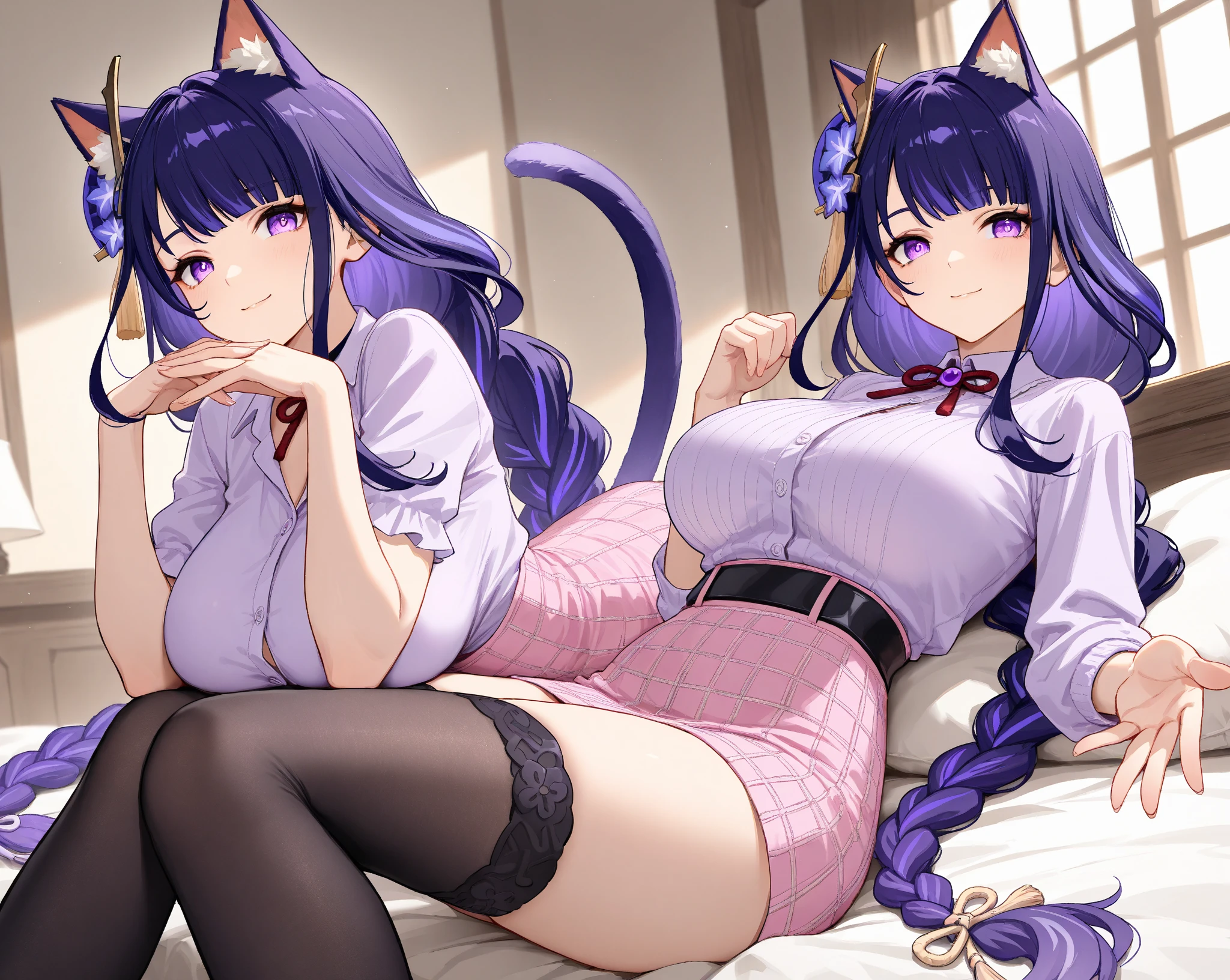 hanekawa tsubasa、attack of glasses、black hairの、big breastsのヌード、 (black hair, brown eyes, round face), big breasts, With ribbon, (blush your nose, Naughty, half-open eyes, drooling),on the bed in the infirmary, [full body shot]、BDSM、Lots of love juice、pale pubic hair、wearing a black dog collar,full body shot,wide open legs、Glasses、lying in bed、hands tied above the head、head to toe shot、hand flail、fetters、Squirting、Squirting、There are many in the body,Under the tropical sun、Compete for big breasts in the bright sunlight、compressed the chest with a rope.、woman in chains、I looked at it a little from the side..........、hips move up and down、chest moves up and down、cry in pain、Pee、((masterpiece)), ((highest quality)), (Super detailed), ((cute)), cute, (Lovely), ((very detailed)), 4K, (8K), highest quality, (beautiful), anime style、pink nipples、Shout、Are crying、No cat ears、