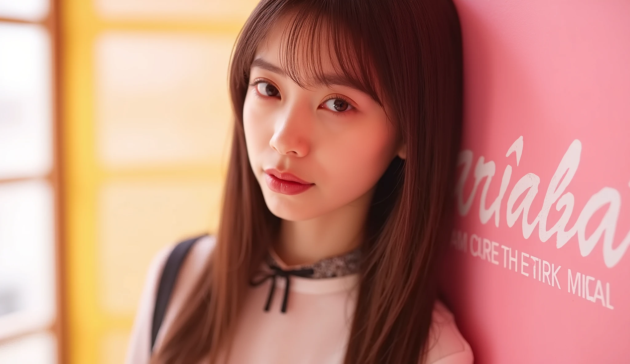 sexyな明るい色の美しい女性,Sex Girls,sexyな美しい体,Sex is beautiful  ,sexyな美しい胸部,sexyな美しい子宮, sexy girl, sexy, sexy,  no dress  , frontal pose on the outside of a magazine, Ahead、accentuate cleavage、messy hair