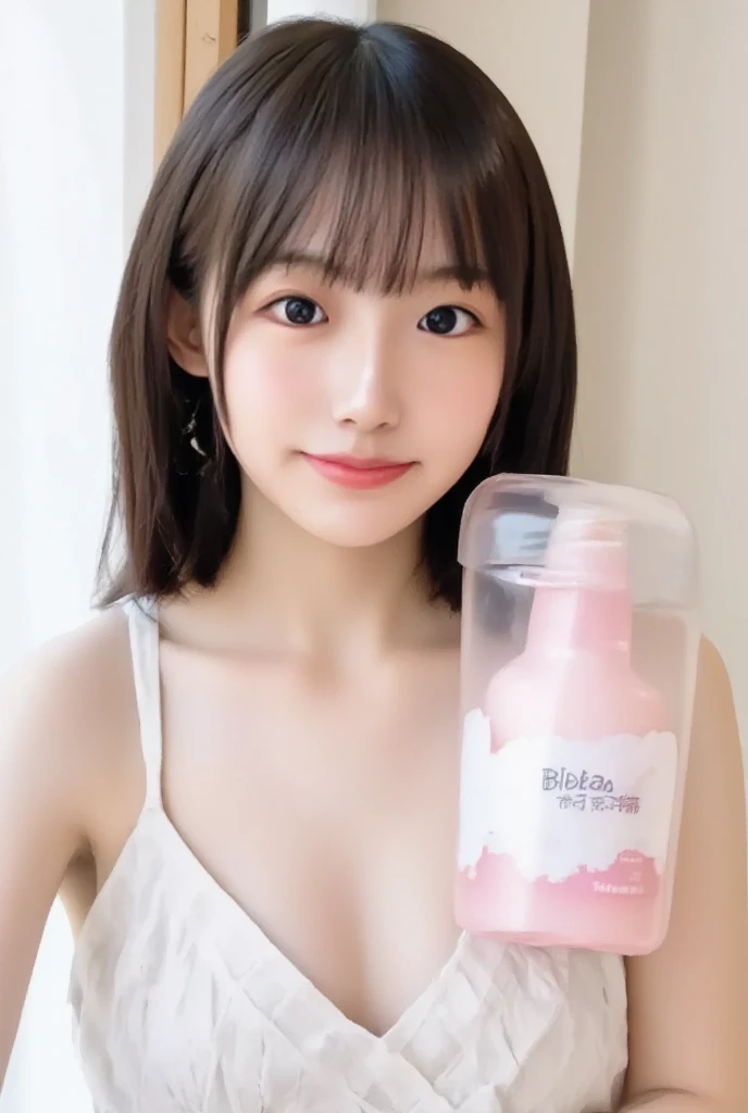 最high quality、high quality、Best image quality、8K、最High resolution、High resolution、最high quality、masterpiece、RAW Photos、whole body写真、Detailed and realistic human body、Detailed and realistic skin、Realistic face in every detail、Detailed and realistic eyes、Detailed and realistic lips、Detailed and realistic teeth、Detailed and realistic ears、Detailed and realistic hair、Realistic reproduction of every detail、((Beautiful Hands(thumb1、reference4))、Realistic feet down to the last detail、((Beautiful Japanese Girl))、(Japanese Model)、 ((18 year old beautiful girl))、(Black Hair)、(Random Hairstyles)、((whole body))、((Slim and perfect figure))、(Beautiful and firm breasts)、(whole body光沢肌、Fair skin)、((Girls in bikinis))、((Girl trapped in a glass bottle))、((Highly transparent glass bottle(彼女のwhole bodyがすっぽりと入る大きなガラス瓶))、((Sit in a glass jar))、((A glass bottle with a girl inside is placed on the desk))