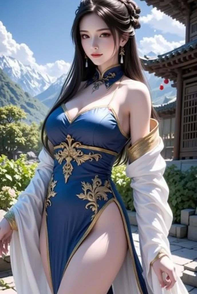(masutepiece:1.3, Photorealsitic:1.4, 8K), top-quality, ​masterpiece, 超A high resolution, Perfect dynamic composition, Highly detailed skin and facial texture:1.3, A detailed eye, Detailed limbs, Night precincts in snowy country:1.2, 1girl in, Cute sexy 22 year old slim woman, Fair skin, ((Natural smile:0.9, Totally captivates you:1.0)), ((accurate shrine maiden costume)), ((voluptuous breasts:0.9)), (Facing the front, randome pose), (Beautiful blue eyes, Eyes that feel beautiful eros:0.85), Sexy face:0.4, (A mouthfeel that feels beautiful eros:0.85), ((Too cute beauty:0.9))