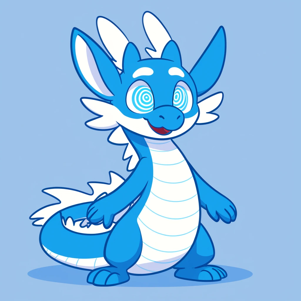 no humans,pokemon (creature),solo,blue eyes,black background,full body,open mouth,simple background,wings,claws,looking at viewer,tongue,animal focus,,