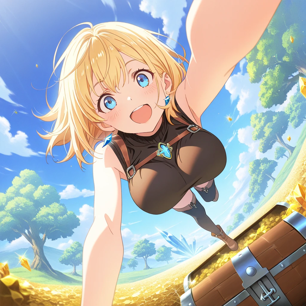 huge landscape, (tiny villages of people on a cliff in front of a giantess breasts: 1.2), (a tiny army on a tiny hill in front of the breasts of a giantess: 1.2), a giantess looming over a tiny army on a tiny hill, (tiny adventurers: 1.1), (crowds of tiny armies on a tiny cliff in front of a girl: 1.1), (crowds of tiny armies on a cliff: 1.1), giantess girls in the background, simple background, (dark deep dungeon:1.3), giantess girls in the background, multiple girls, (giantess:1.1), blonde hair, yellow eyes, long cute hair, cute yellow dress, (foreshortening:1.2), (giantess:1.2), pity look, sitting, spread legs, horns, (tiny villages: 1.5), hills, cliffs, mountains, (crowds:1.7), tiny knights, wizards, fantasy, very detailed, beautiful, professionally drawn, (perfect beautiful skin), (tall woman: 1.4), (huge breasts with nipples: 1.2), (mature woman: 1.4), looking at another, (a couple looking at another: 1.2), (surprised:1.2), :3, (question mark: 1.1), (shocked:1.2), (naked:1.2), nipples:1.2)
