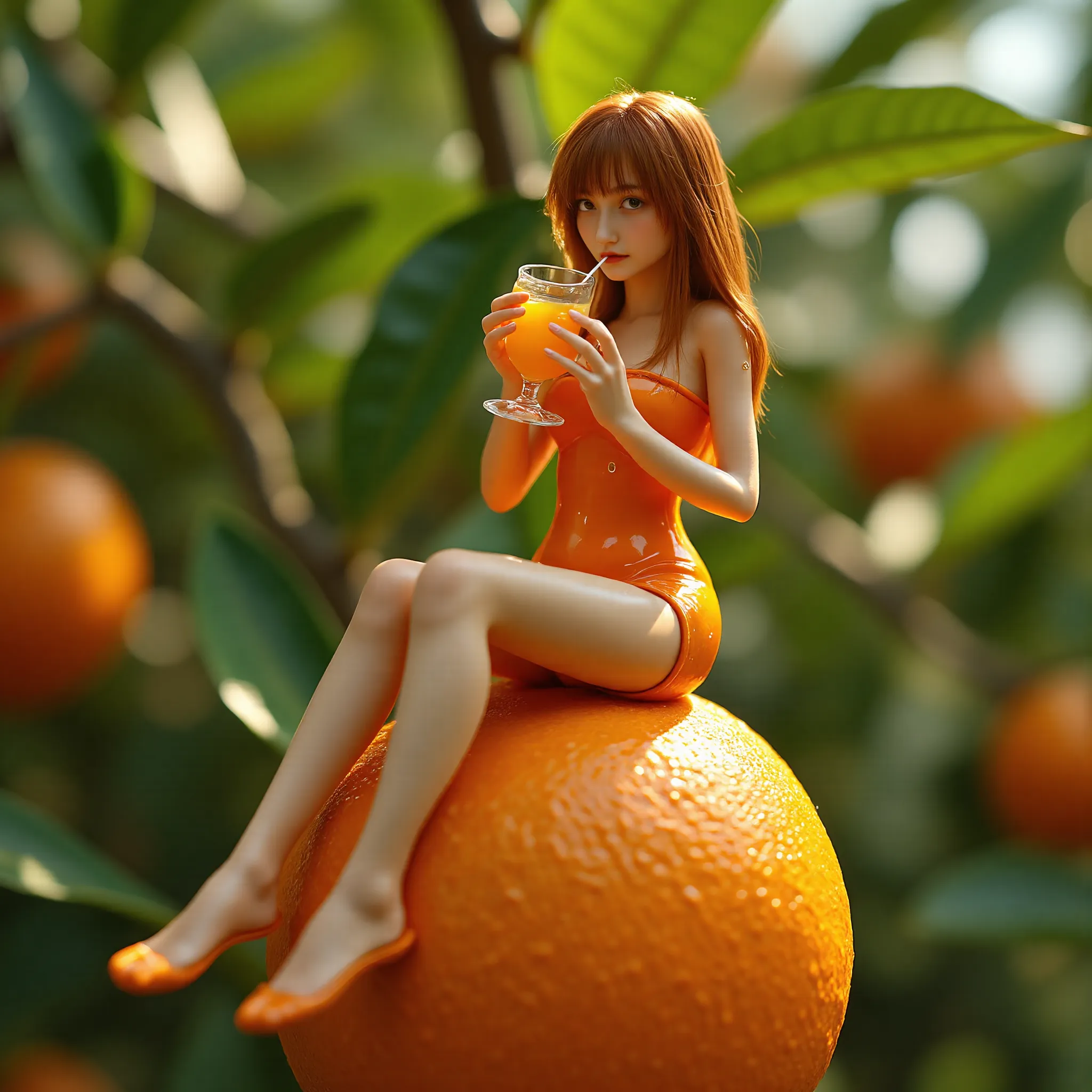 Catador de frutas y jugos