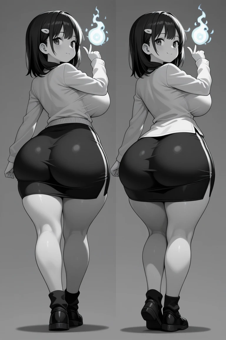 (Same character, front, side, back), (full body), generative front view, generative side view, generative back view, 3 view, nude female, extremely detailed, character reference sheet, black background, ((Nude Human Torso)), Extremely huge breasts, wide hips, huge ass, puffy long nipples, large thigh gap, (tmasterpiece, hiquality: 1.1), Maternal, porcelain skin, sparkly skin, full nudity, NSFW, thick thighs, curvy body