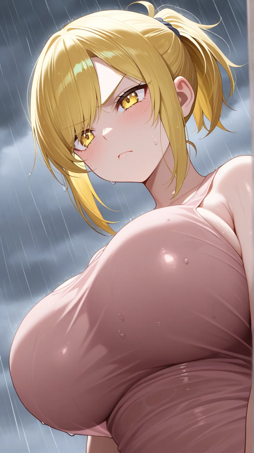 1girl, nsfw, , SaberFS , blonde hair, green eyes, short hair, french braid, ahoge,, large Breasts, nsfw, nipple, naked, empty eyes ,Knights of the Round Table, frozen, (Sweating profusely, Love juice, Wet Woman, female ejaculation), , crying ,crying, Naked, , (1girl) solo, Peeing, lactation, projectile lactation Round of Avalon, Palaces in England