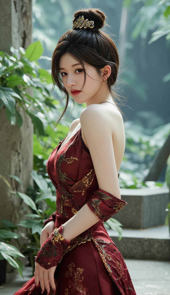 japanes　１８age　a beauty girl　idol　nudde　A dark-haired