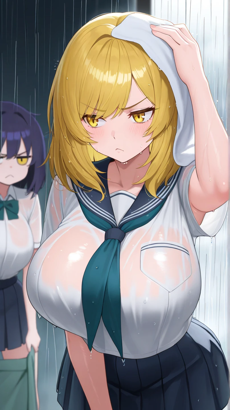 One girl, Browsing Caution, Blonde, Green Eyes, short hair, French Braid, Ahoge,, Large Breasts, Browsing Caution, Nipples, naked, Hollow Eyes ,Knights of the Round Table, frozen, (Sweating profusely, Love Juice, Wet woman, Female ejaculation) , Are crying ,Are crying, naked, , (One girl) alone, Pee, Breastfeeding, projectile Breastfeeding Round of Avalon, Palaces in England