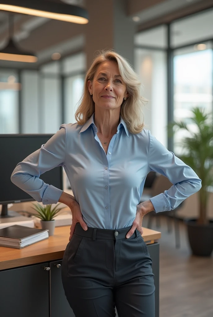 The best picture,The most realistic,4K clarity, woman sexy,Age 70,Pencil Skirt,