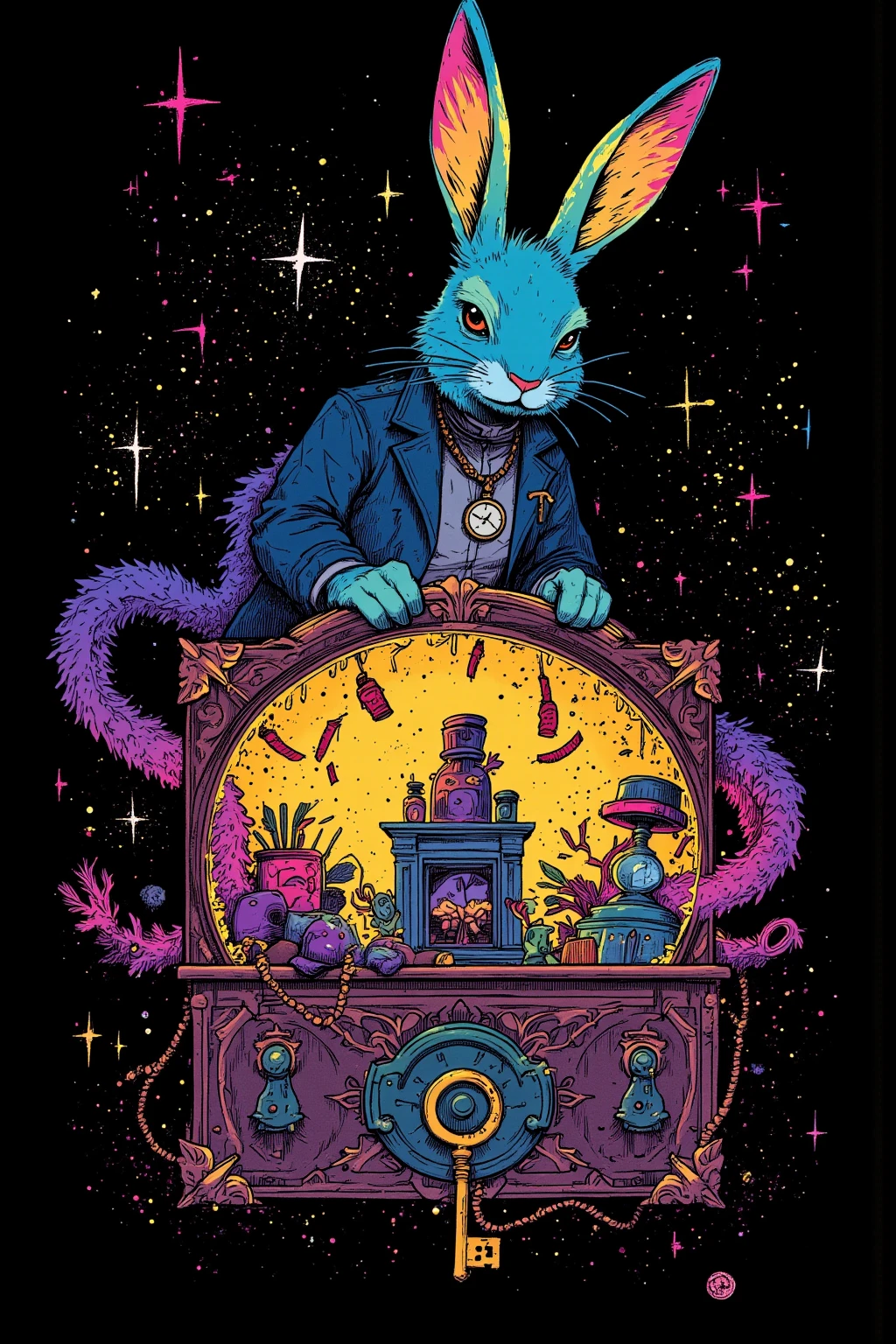 Keyhole Trippy 不思議の国へご招待