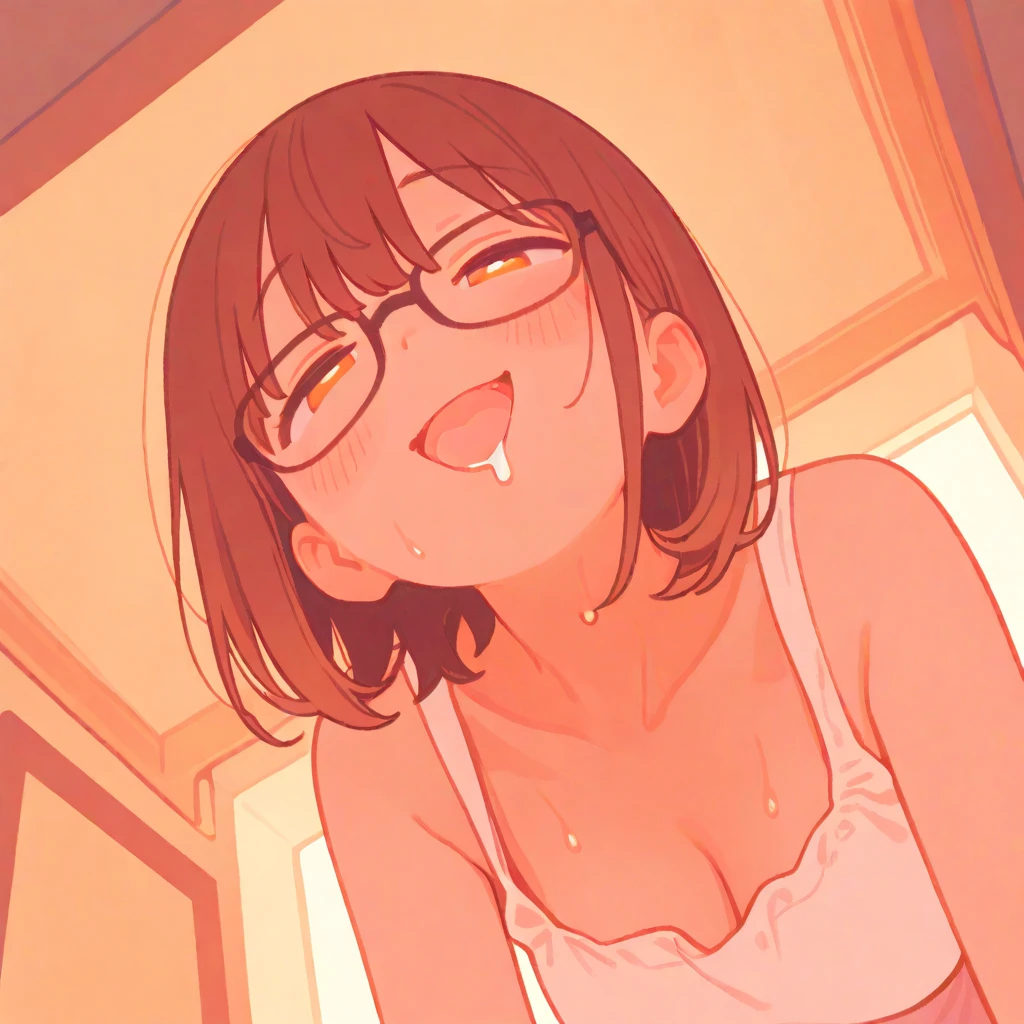 nsfw,(((masterpiece))), (((best quality))),((masterpiece:1.5)), (best high quality), (ultra high res), (ultra highly detailed), (8k:1.3),anime colored,perfect hands, perfect fingers, perfect legs,1woman,solo,idolmaster, (haruna kamijo) ,(18years old, beautiful girl), ((beautiful brown eyes:1.9)),((beautiful black hair:1.9)), (((short bob hair))), (wet hair), (wet skin), ((Sweat)), (((pink Flame glasses:1.3))),(vapor), (flat chest,midium breast), (expensive), ((spread leg)),(spread pussy:1.5),(love juice:1.2),(many sweat:1.5),((pubic hair:1.9)),(bottomless:1.5),(blue dress:1.5),(open clothes),(wet clothes),((bathing)),((reclinin)), ((((unit bath is filled with sludgy cum and urine, semen bath, the bathtub is filled with cum)))), (((multiple boys, peeing on a girl,multiple penises, gangbang))),(((ecstasy)),(((ahegao:1.5))), saliva trail, nose blush,(one eye closed:1.5),((out tongue:1.5)),pleasure vaginal penis,cleavage of the breast,impatience,sway hair,(happy smile:1.5),(look at camera),(kupaa:1.5),((cum on Face:1.9)),((cum on body:1.9)),(cum on pussy:1.9),look at viewer,,(spoken heart:1.5),(peace sign:1.5),(ahegao:1.5),(bloom:1.3),(look at camera:1.5),(bitch:1.3),(Commemorative photo:1.5),(happy:1.5,love:1.5),(grin:1.3),