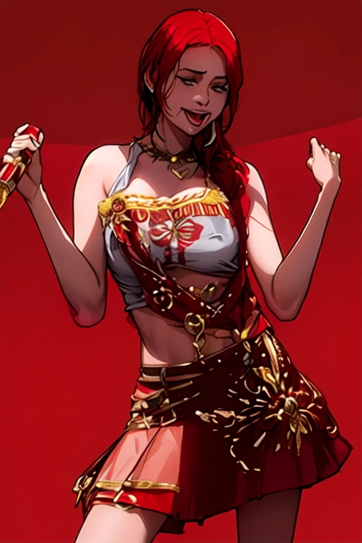 Boa Hancock (One Piece), Realism, Painting, (Best Quality, 4K, Masterpiece: 1.4), Beautiful Woman, Surreal, 1 Girl, ((Looking Back at the Sunset)), (Sagging Breasts, Attractive Body: 1.6), Sit-ups: 1.1, Long Black Hair: 1.8, (Wet Rain, Rain Wet: 1.7), Ultra-detailed face, detailed lips, detailed eyes, double eyelids, sexy low-necked dress, open neckline, hanging breasts, side pose, visible curves, pool party, poolside, red transparent robe, muscle-turning legs