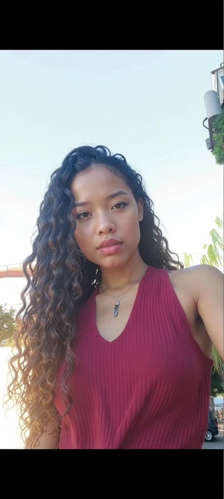 Afro girl