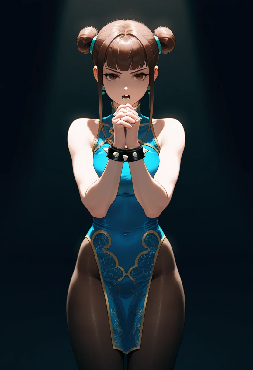 femboy， ((Masterpiece)), (Cute: 2.0), The face is extremely detailed, Enchanted expression, Strong gaze, Black Double French Braid, (Thin structure),Slightly round face, Tanned brown face, Healthy face, Big eyes, Thin thighs, (Small chest), confident pose, harsh, Almond-shaped eyes, rich palette,choker necklace,3D，open-toe high heels, goddess,open-toe high heels, goddess, Lean-yet-toned body/androgynous body aesthetic, spasm，tgirl，large erect peni,dickie,penisS，trap,(, , large , testicles, large testicles, erection), CFemboy,Otoko no ko，OTOKNEE,kneeling