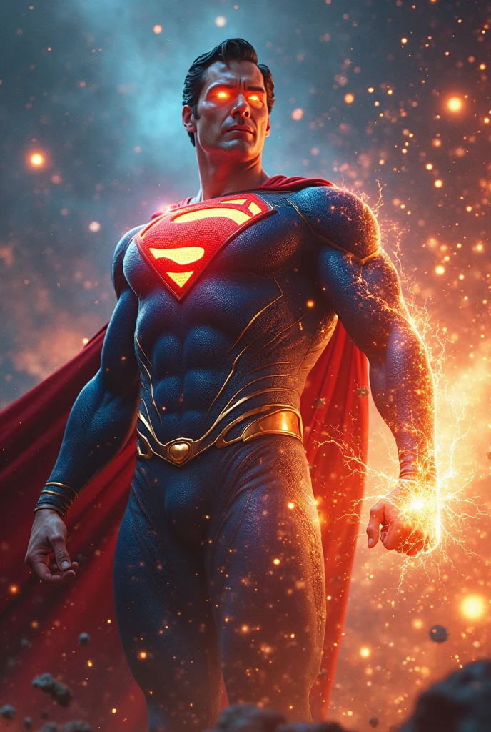 Captain Shine Superman Hero
