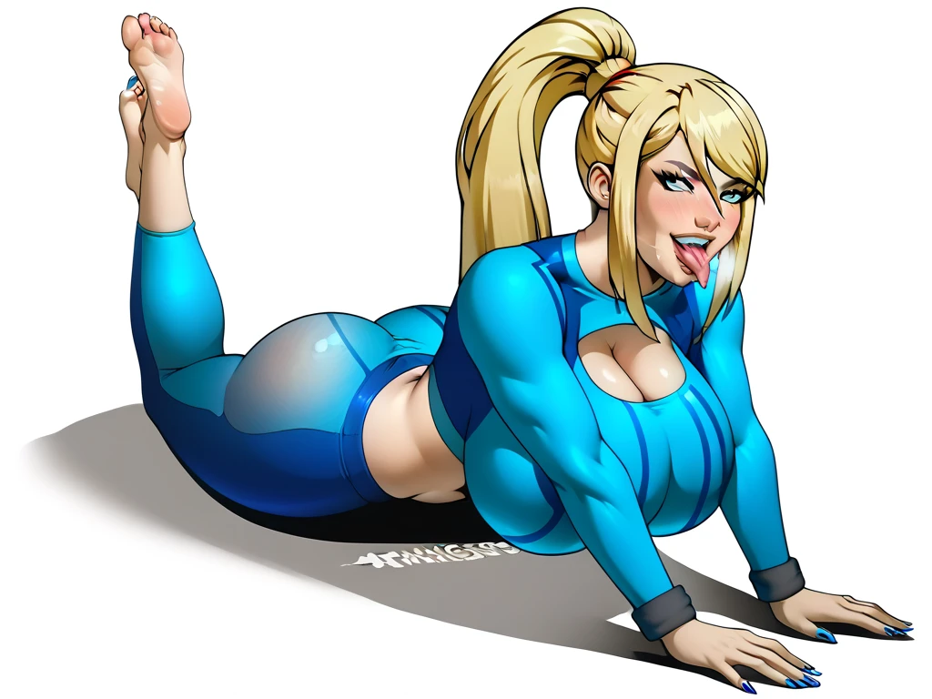 Score_9, score_8_up, score_7_up, score_6_up, score_5_up, score_4_up, source_game, cute girl, detailed eye, sleeveless, BREAK lidia sobieska, tekken8, blonde hair, ponytail, fighting body suit, midriffaccessories, sagging gigantic huge biggest breasts, huge dark areolae, areola slip, dark nipple, hairy armpit hair, Japanese, cute Japanese, sweating, heart mark words, in dark room, hentai atmosphere, wide hip, tanned skin, cum shot, blushing, blowjob, penis, blushing, ahegao, bukkake, pov, holding testicle, 1boy, 1girl, 69 position, boy asshole, finger into anal, tanned skin, asshole, femdom, sadist, ass hair, in laboratory, spreading testicle, first person view, shaking head