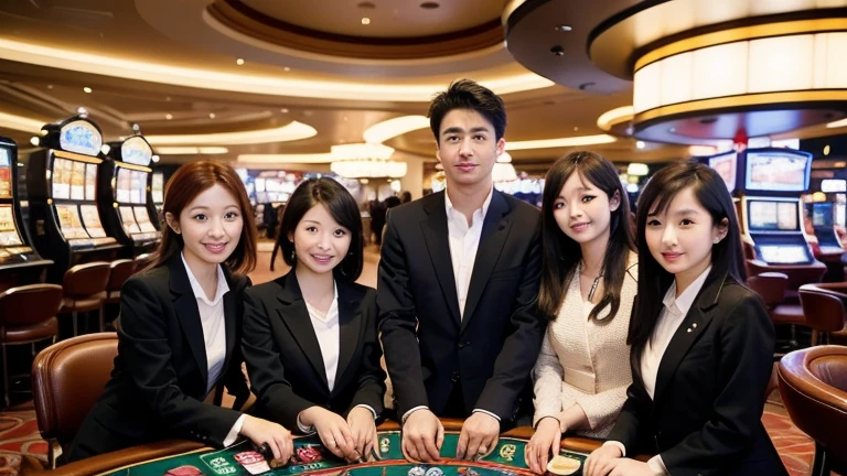 Rich Korean man gaming and casinos 