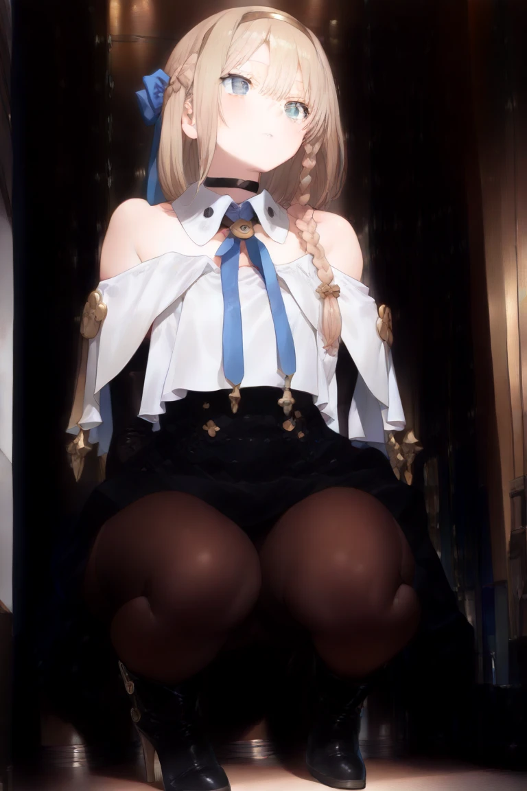 ((masterpiece)), ((best quality)), ((highest quality)), ((ultra-detailed)), ((8k cg wallpaper)), ((extremely delicate and beautiful)), ((illustration)), (high resolution), 1lady, smile, pantyhose, detailed hands, sitting in office chair, office desk, looking at viewer, blue eyes, black skirt, raised (a hot secretary, pencil skirt, stockings, sitting on a white sofa, surrounded by five dark-skinned men who desire sex), (best quality,4k,8k,highres,masterpiece:1.2), ultra-detailed,(realistic,photorealistic,photo-realistic:1.37), passionate, confident, seductive expression, alluring eyes, luscious lips, flawlessly styled hair, elegant black blouse, perfectly tailored silhouette, high heels, stockings, luxurious satin stockings, shapely legs, sensual poses, yearning eyes, desire-filled gaze, muscular physique, chiseled features, alluring smiles, intense longing, dark and mysterious presence, masculine energy, vibrant colors, warm lighting, spread her legs, pantyhose, mommy, milf sexyThere is a beautiful woman in an office setting. She has stunning, detailed eyes and lips, and she's wearing a flirtatious smile. Her blonde hair is perfectly styled. She's dressed in a sexy secretary outfit, complete with a pencil skirt, stockings, and high heels. As she sits on a white sofa, surrounded by five dark-skinned men, desire fills the air. The office desk is cluttered with papers and a computer, and the window reflects the vibrant lights of the city. The prompt is of the best quality, with ultra-detailed and realistic features. The colors are enhanced with HDR and studio lighting, creating an intimate and seductive atmosphere.