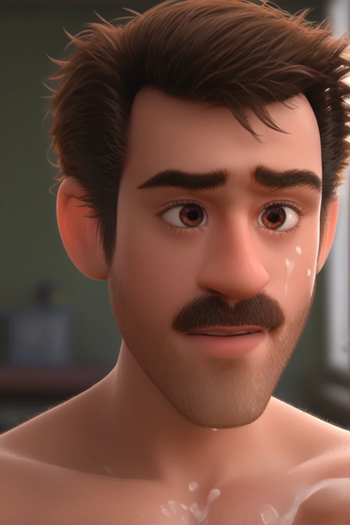 A man in disney pixar sunglasses, alta qualidade, melhor qualidade