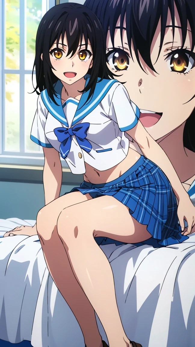 masterpiece:1,2)、(Full nudity and small breasts)、(((Forced sexual intercourse with a child)))、((Being raped at school))、(((Being vaginal ejaculation)))、((ハメられ、Crying slender beauty))、(Ultra high definition limbs and face)、top-quality、open open mouth、1 gills、Lying with the crotch spread、serafuku、on back,