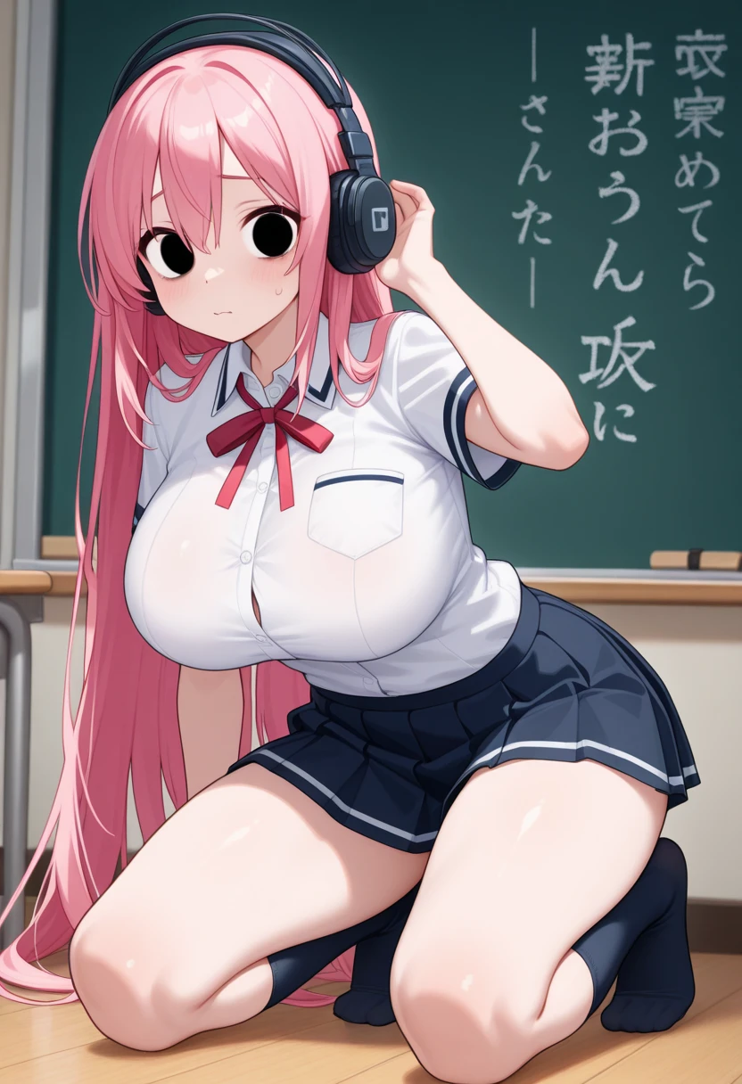 {{{masterpiece}}}, {{{best quality}}}, {{ultra-detailed}}, {illustration}, {{an extremely delicate and beautiful}}, 8k, BREAK, Nakano Miku(Gotoubun no Hanayome), long hair, bangs, blue eyes, brown hair, shirt, hair between eyes, headphones, cardigan, headphones around neck, , skirt, shirt, long sleeves, white shirt, pantyhose, pleated skirt, black pantyhose, cardigan, green skirt, blue cardigan, black jacket, open jacket, thighs, zettai ryouiki, BREAK, NSFW, A man and a woman are having intense sex that drives them crazy, ((1man and 1woman,having sex)), (SEX:1.5), (reverse suspended congress:1.3), Rear cowgirl position, straddle the waist, {{{vaginal penis}}}, hetero, sex with men, nipples, large penis, veiny penis, testicles, sex from behind, open vagina, clitoris, nail, spread legs, {{open vagina, spread pussy, pussy, clitoris glans, urethra, vaginal opening, labia minora, uterus, smooth pussy}}, taking off clothes, open clothes, Open shirt, open jacket, breasts, nipples, lift up skirt, blush,open mouth,embarrassed,naughty expression, raise your legs, M-shaped spread your legs, uncensored, Handsome young man, hug behind, male body, man's lower body, dark-skinned penis