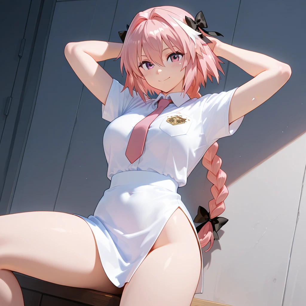 Ahegao、Sweaty、Pale red eyes、NFSW、Lean back、Lean back、Nurse's room, nurse's bed, convulsing, ahegao,, pale cream hair, Pale red eyes, short hair, about to cum, lying on one's back, trembling, submissive , Squirting, Collared shirt, , , Overhead view, Spread legs, Solo Sex, On the bed, Sexy facial expression, front view, embarrassed, night, 8K