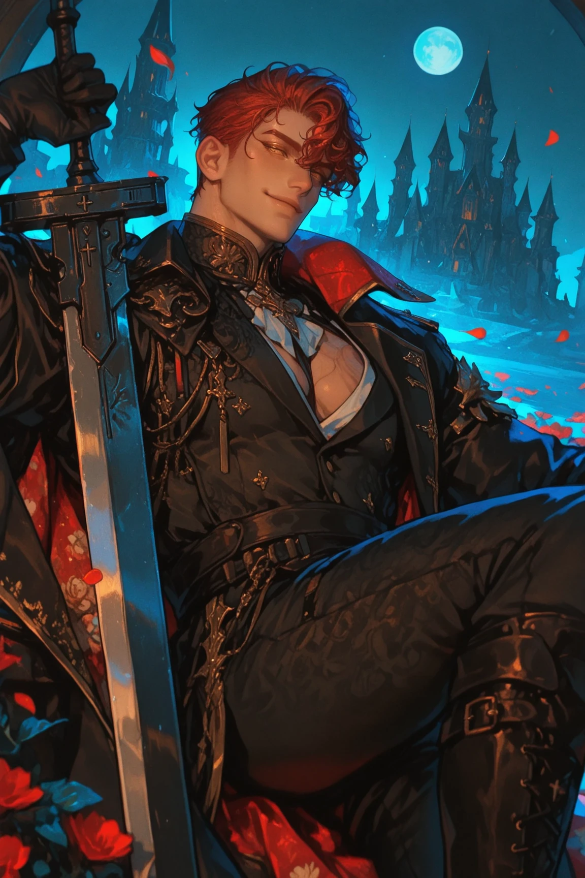 ((masterpiece)), ((best quality)), ((4k resolution)), ((incredible anatomy)), ((artstation, pixiv)), ((solo male)), ((gelatin_tech: 0.4)), ((material: slime)), slime boy, big belly, vore belly, ((fat male)), ((red slime boy)), ((necromancer robes)), medium length hair, ((red skin)), ((gelatinous skin)), jelly tech, jelly skin, licking lips, exposed belly, ((weight gain commission)), deviantart, slime girl, ((skin is same color as slime)), ((slimey skin)), ((gooey skin)), MALE, BOY, SINGULAR MALE, solo boy, 1boy, ((masculine)), ((skin is the color red)), ((slime color: red)), ((skin is slime)), translucent skin, fat thighs, fat belly, fat ass, soft heavy pecs, ((erect nipples)), ((hard nipples)), ((cock bulge)), hard cock, erect cock, obese, bbm, ((fat fetish commission)), ((handsome face)), no muscle, (((SLIMY SKIN))), (((SKIN = SLIME))), (((SLIME = RED))), red hands, red arms, red face, red hair, red torso, red midsection