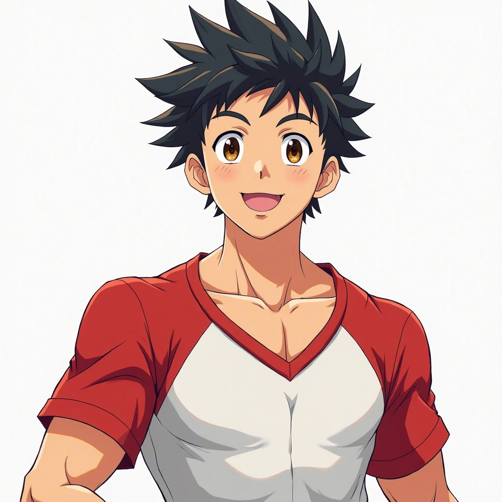 Masterpiece, best quality, absurdres, Anime screencap, 1girl, upper body, MakotoMS, beautiful, masterpiece, best quality, extremely detailed face, perfect lighting, hyper detailed, beautiful face, fluorescent skin, 1girl, bandages, bandaid, black_hair, blush, breasts, cleavage, huge_breasts, makoto_\(street_fighter\), short_hair, solo, steam, steaming_body, dojo, <lora:aSFIIMovieCLV14p:0.65>