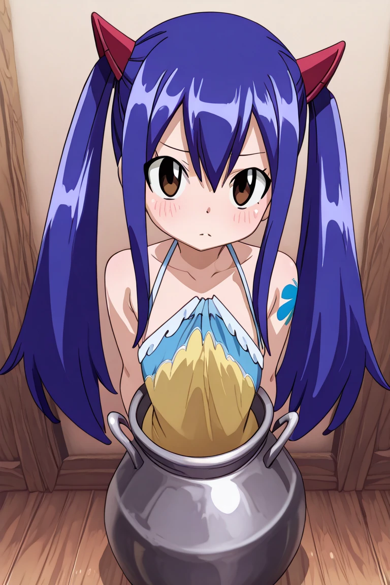 score_9, score_8_up, score_7_up, score_6_up, source_anime, lum, 1girl, solo, long hair, bangs, blue hair, blue eyes, tiny horns, aqua hair, eyeshadow, navel, cleavage, swimsuit, bikini, strapless, animal print, yellow bikini, tiger print, strapless bikini, horny, fang, embarrassed, blush,
humping stick, tiger-stripped thick stick, crotch rub to stick, perfect fingers, 5 fingers, perfect hands, 
panties, ass, crotch rub of stick, plaid skirt, looking back, wet panties, (cameltoe:0.3), close up pussy, from below, Expressiveh