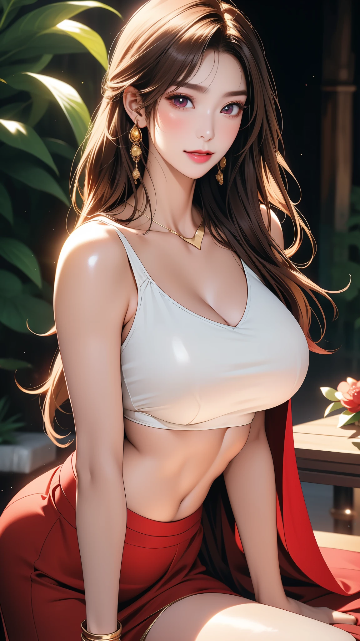 masterpiece, highest quality, In detail, Five Girls, (beautiful girl), cute (Huge breasts), (Cleavage), bikini, group, Multiple characters