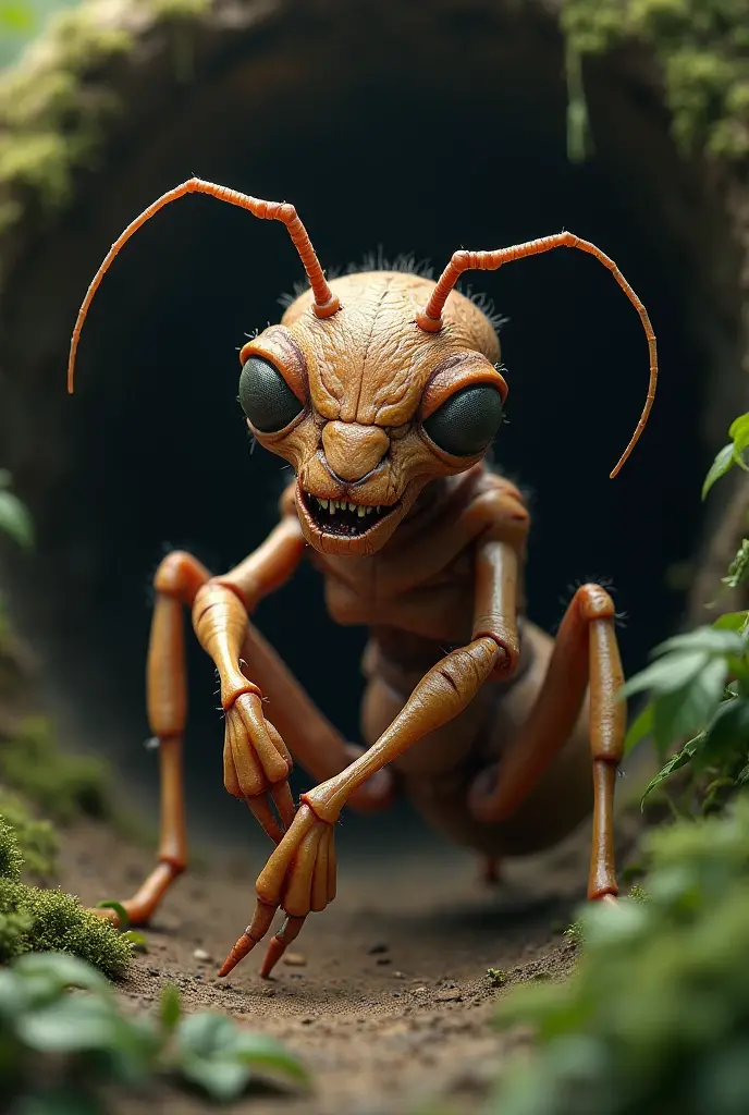 Old man ant bite