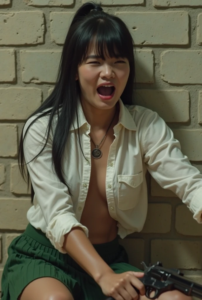 Dragon year baby,Express the essence of Tetsuya Ishida's style in a cinematic 70mm lens shot, Explore themes of societal detachment and transformation into golden allure if submerged. Cinematic, melancholy, Tetsuya Ishida, 70mm lens, materialism, transformation."high image quality.