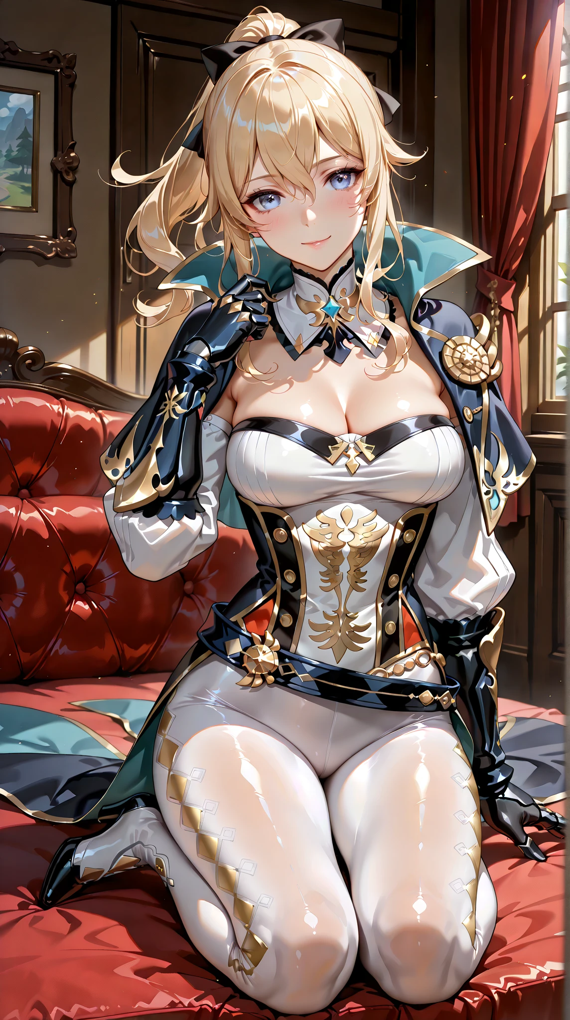 absurdres, RAW photo, extremely delicate and beautiful, masterpiece, Best Quality, ultra high resolution, 32k, hyperrealistic, ultra-detailed, perfect figure, detailed description, pale skin, 20 years old, detailed beautiful face and eyes, tearful mole, earring, short medium hair, wavy hair, full body, a heavily armored pirate, pirate captain, detailed metal armor, intricate pirate clothing, bold colors, highly detailed metal textures, holding a massive anchor,