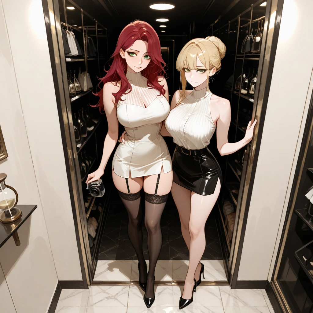 on fours, back view, sex, sensual poses, hot poses, legs spread, (masterpiece, best quality:1.4), absurdres, highres, ultra detailed, beautiful, (secretary), (perfect face, detailed face, beautiful:1.3),(natural breasts, cleavage), collarbone, fingerless gloves, gloves,spaghetti strap top, black pencil skirt, tight, over the knee skirt, hat, elegant secretary outfit, thighhighs, thick thighs, thighs, multiple belts, More detailed 8K.motor irreal:1.4,UHD,La mejor calidad:1.4, fotorrealista:1.4, textura de la piel:1.4, obra maestra:1.8,obra-prima, mejor calidad,objeto Objeto], (detailed face features:1.3),(manos detailed)