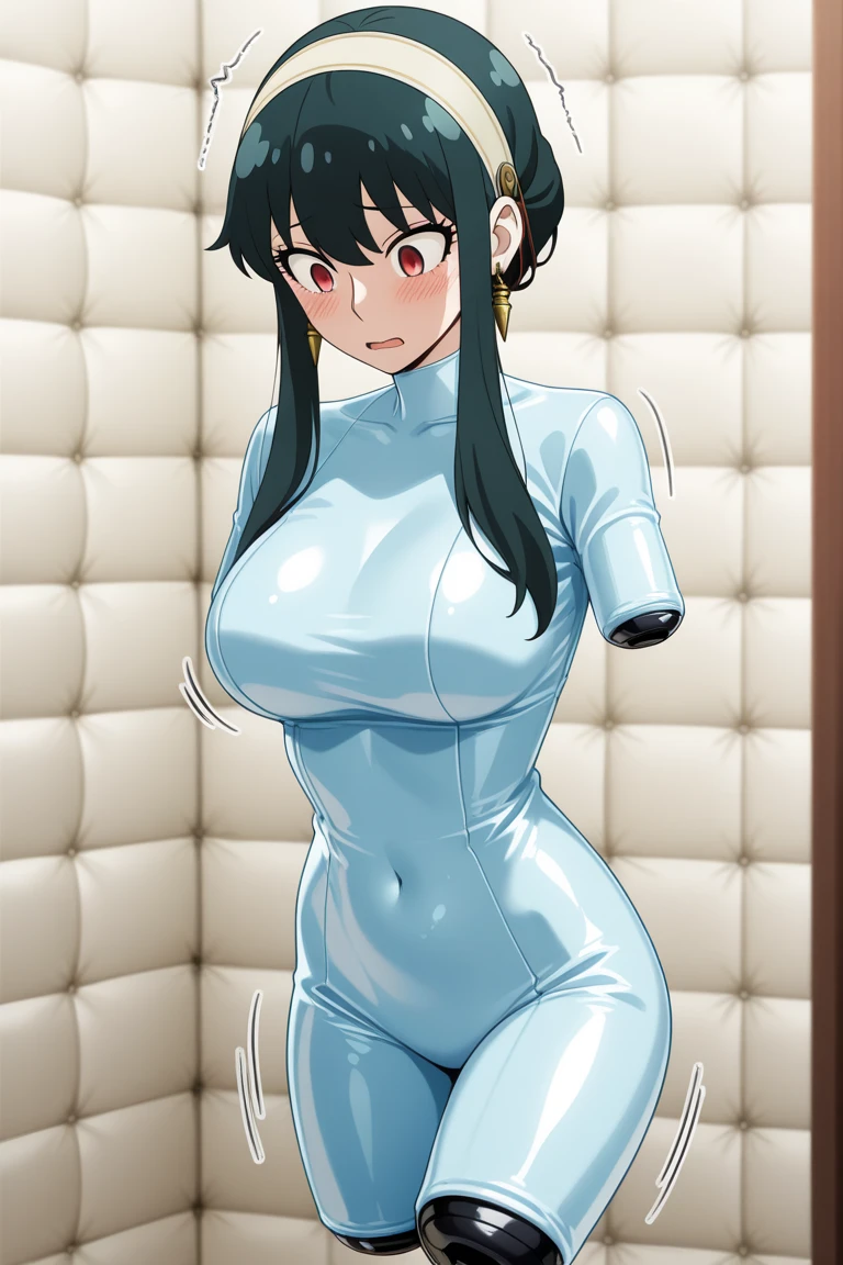 masterpiece, Highest quality,  Unreal Engine,  Super Resolution,  Very detailed, 

Beautiful woman, My, Dragon Ball, Long black hair, Vivid expression, Healthy Body, Beautifully detailed sweat glands, Smooth skin texture, Carefully drawn,

(humidity:1.2), Beautiful Eyes, (Attractive face:1.2), (Beautiful Skin), (Big Breasts), Puffy nipples, Sticky with sweat, In a dynamic pose,

Dragon Ballの世界で, indoor, In the basement, 